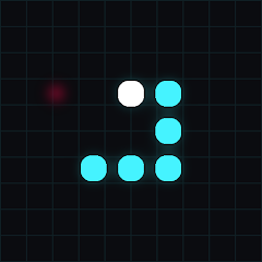 Neon Snake Icon