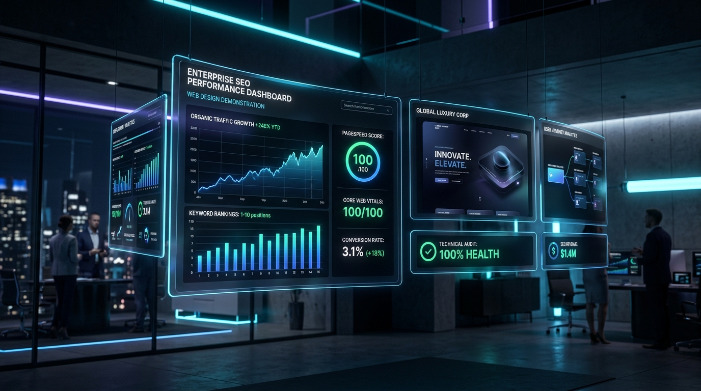 Custom High-Performance B2B Web Design and Technical SEO Architecture
